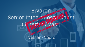 SRV - Senior Integratiespecialist ingevuld